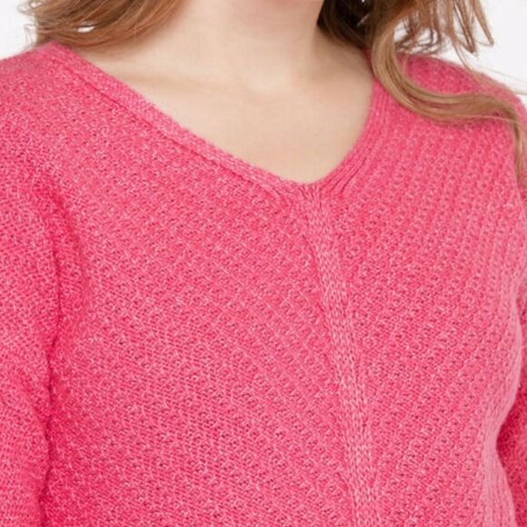 RICKI'S 3/4 Sleeve V Neck Sweater Size Extra Small - Picture 7 of 7